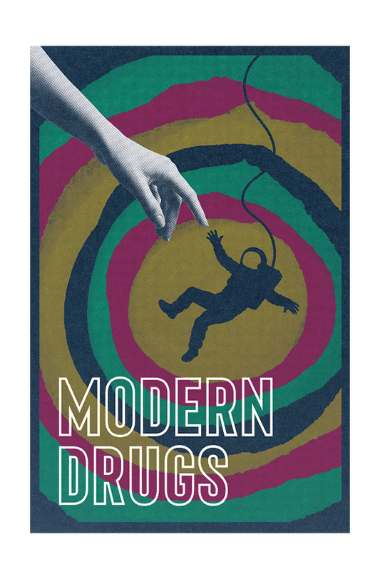 Lines We Draw Screen printed 12"x18" Poster